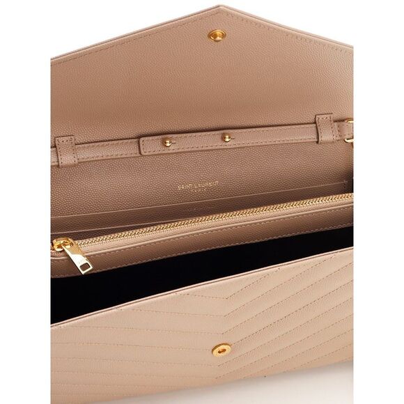 Saint Laurent Women Cassandre Wallet On Chain